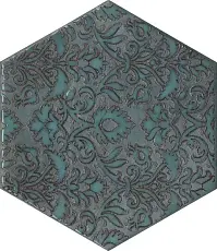 Керамическая плитка Декор kerama marazzi vt\a560\sg23036n Гроссето синий 20x23.1