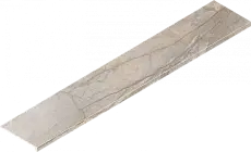 Ступени Италон Стелларис Элегант Сильвер угловая правая 620070002625 серый 33x160