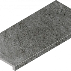 Ступени Италон Магма/ magma Графит Грип Угловая Правая 620070002969 Серый 33x60