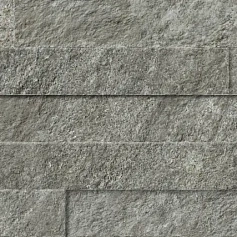 Керамическая плитка Декор Италон Магма/ magma Фог Брик 3d 620110000252 Серый 27x78