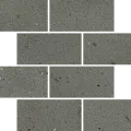 Мозаика Италон Авангард/ avantgarde Блэк Минибрик 610110001215 Черный 23.7x29.5