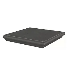 Ступени kerama marazzi km4040g0041ngta угловая Хадду серый темный матовый 34x34