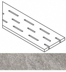 Италон РОК  РЕШЁТКА СТРИМ 20 ЛЕВ серый для улицы для крыльца