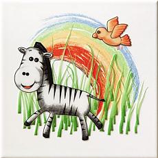 Керамическая плитка pastel safari 1 декор 20x20
