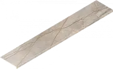 Ступени Италон Стелларис Элегант Сильвер фронтальная 620070002616 серый 33x160