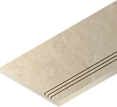 Бортик Италон Материя x2 Магнезио грип правый 620090001211 бежевый 30x120