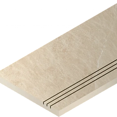 Бортик Италон Материя/ materia x2 Магнезио Грип Правый 620090001211 Бежевый 30x120