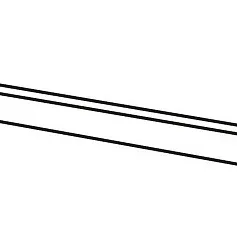 Керамогранит Аллюр Империал black battiscopa lap 7.2x80