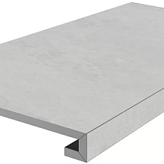 Ступени kerama marazzi sg850290r\gcf клееная Монте Тиберио серый матовый 33x80