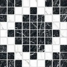 Мозаика Блэк Энд Вайт/ black & white mix 30x30