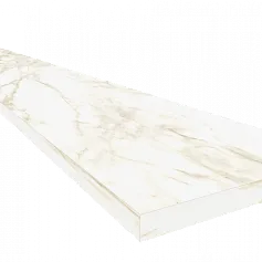 Ступени coliseumgres Микеланджело/ michelangelo Ворм Угловая Правая 620070002491 Белый 33x120