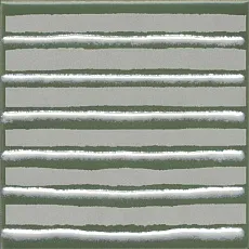 Керамическая плитка Декор kerama marazzi kmd3sta027gn Бахия 4 зеленый глянцевый 9.8x9.8