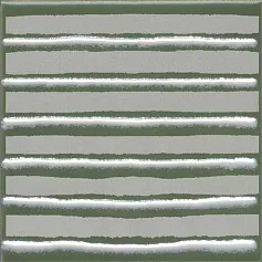 Керамическая плитка Декор kerama marazzi kmd3sta027gn Бахия 4 зеленый глянцевый 9.8x9.8