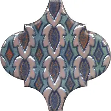 Керамическая плитка Панно kerama marazzi kmp3sta010m6x Арабески Марокко 1 (из 6 частей 6.5x6.5) 10x25