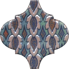 Керама Марацци Панно Kerama Marazzi KMP3STA010M6X Арабески Марокко 1 (из 6 частей 6.5x6.5) синий 