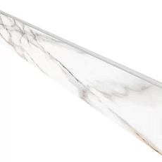 Плинтус estima sm03 Аметис Суприм ferrum белый полир. 7x60