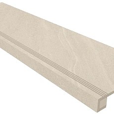 Ступени Комплект estima gb01 Габбро/ gabbro Вайт (Ступень 33x120 Непол. Прямоугол. Бортик С Насечками + Подступенок 14,5x120) 33x120