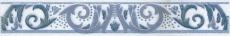 Керамическая плитка Бордюр Парча ar161\7108t 3x20