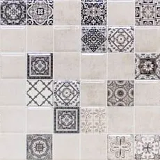 Керамическая плитка Астрид/ astrid Декор 3 Кофейный 20x40