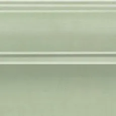 Керамическая плитка Плинтус Левада зеленый светлый 15x25