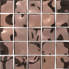 Италон Мозаика Италон Магма Купрум Мэджик 600110001125 коричневый коричневый 