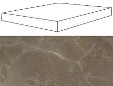 Ступени С.С. Грей Угловая Правая 620070000766 33x120