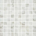 Керамическая плитка Декор kerama marazzi mm6432 Кантата мозаичный белый глянцевый 25x40