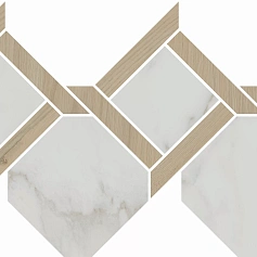 Керамическая плитка Декор kerama marazzi id169 Монте Тиберио наборный лаппатированный 29.5x48