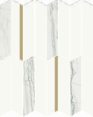 Италон Уайт Глосси мозаика Инфинити белый 