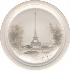 Керама Марацци Декор Сорбонна OBD001 бежевый для квартиры, для кухни, для ванной, для прихожей, для туалета