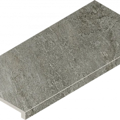 Ступени Италон Магма/ magma Фог Грип Угловая Правая 620070002968 Серый 33x60