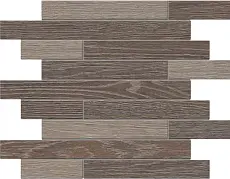 Мозаика estima kraft wood kw03/kw02 коричневый 30x35