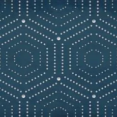 Керамическая плитка Парижанка/ parisian Декор Геометрия Синий 20x60