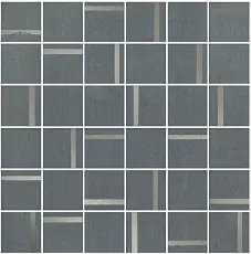 Керамическая плитка Декор kerama marazzi sg640220\mm Гварди 2 мозаичный синий матовый обрезной 30x30