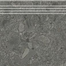 Ступени kerama marazzi dd606220r\gr Чеппо ди Гре антрацит матовый обрезной 30x60