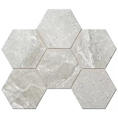 Estima Мозаика Estima KA01 Ametis Kailas Hexagon Grey серый серый 