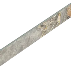 Керамогранит Верона/ verona Серый Плинтус 90 7,2x90