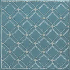 Керамическая плитка Декор kerama marazzi kmd3sta016gn Бахия 1 бирюзовый глянцевый 9.8x9.8