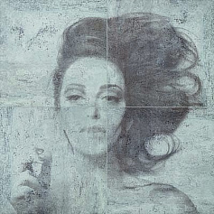 Tubadzin Marylin set of 4 elements панно белый для ванной