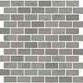 Керамическая плитка Декор kerama marazzi mbd011 Про Лаймстоун Антика 3 мозаичный серый матовый 30x32