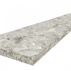 Ступени coliseumgres Брера Грэй угловая правая 620070002487 серый 33x120