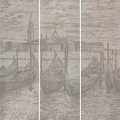 Керамическая плитка Панно kerama marazzi vt\a622\3x\13126tr Гварди матовый обрезной (из 3-х частей 30x89.5) 89.5x90