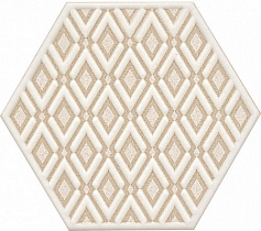 Керама Марацци Декор Лафайет HGD\A289\24001 бежевый для квартиры, для кухни, для ванной, для прихожей, для туалета