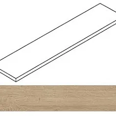 Ступени Атлас Конкорд Фьюжн Оак Нэчурал угловая левая 620070003286 коричневый 33x120