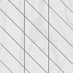 Мозаика Фальшмозаика estima sm02 Аметис Суприм gold corner left кремовый полир. 30x60