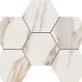 Мозаика estima Мирамаре/ miramare rm01 Белый 25x28.5