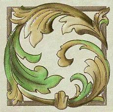 Керамогранит Калабрия Уголок Тропея 10x10