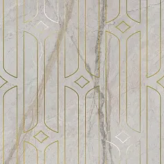 Керамическая плитка Декор kerama marazzi kmd3sta029br Ифран серый светлый глянцевый обрезной 60x119.5