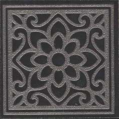 Керамическая плитка Вставка kerama marazzi os\a346\sg618420r Тьеполо 4 матовый обрезной 9.6x9.6