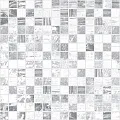 Мозаика Экстра серый+белый 30x30